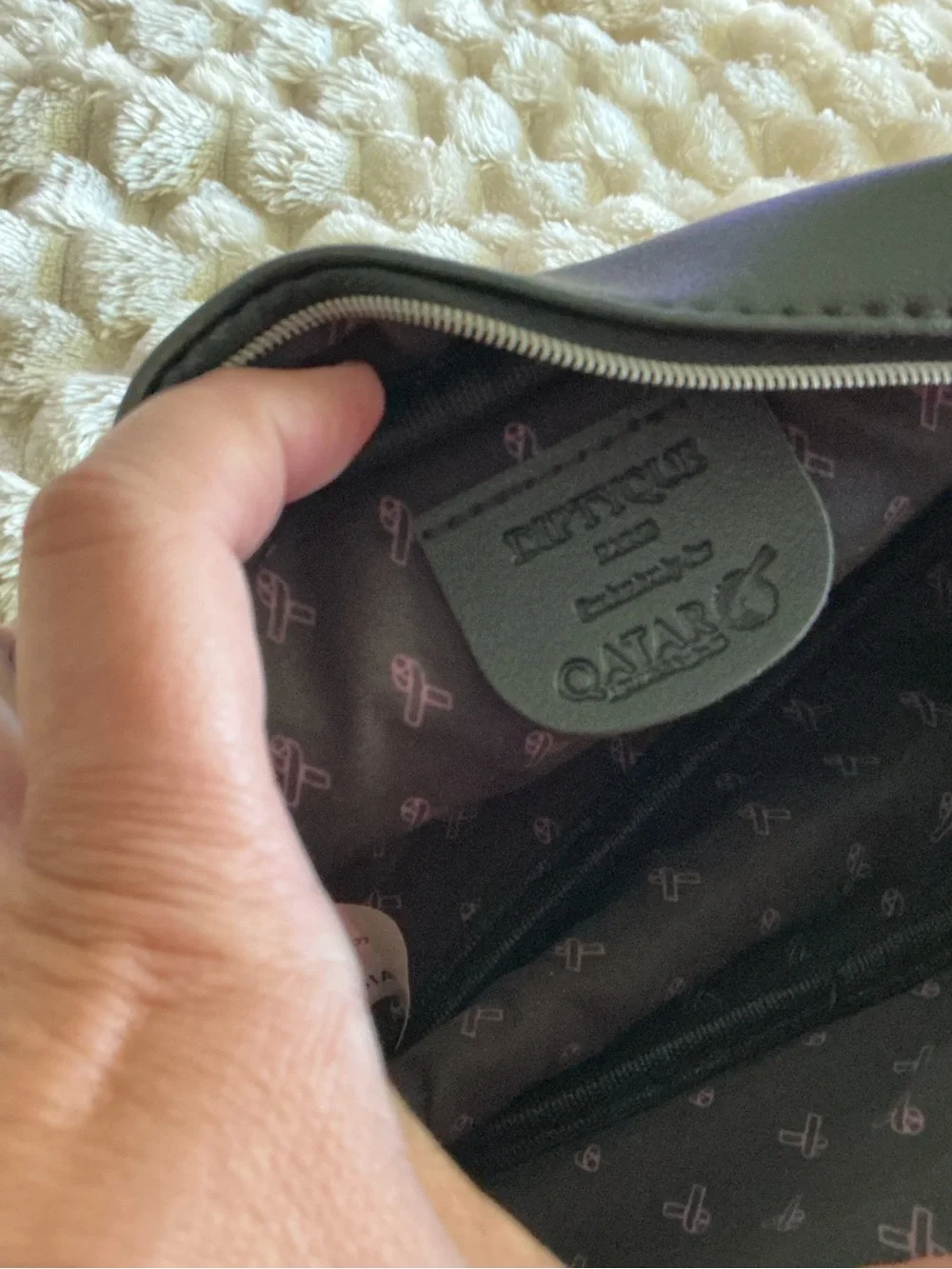 🖤 Diptyque Paris Black Cosmetic / Toiletry Bag 🖤